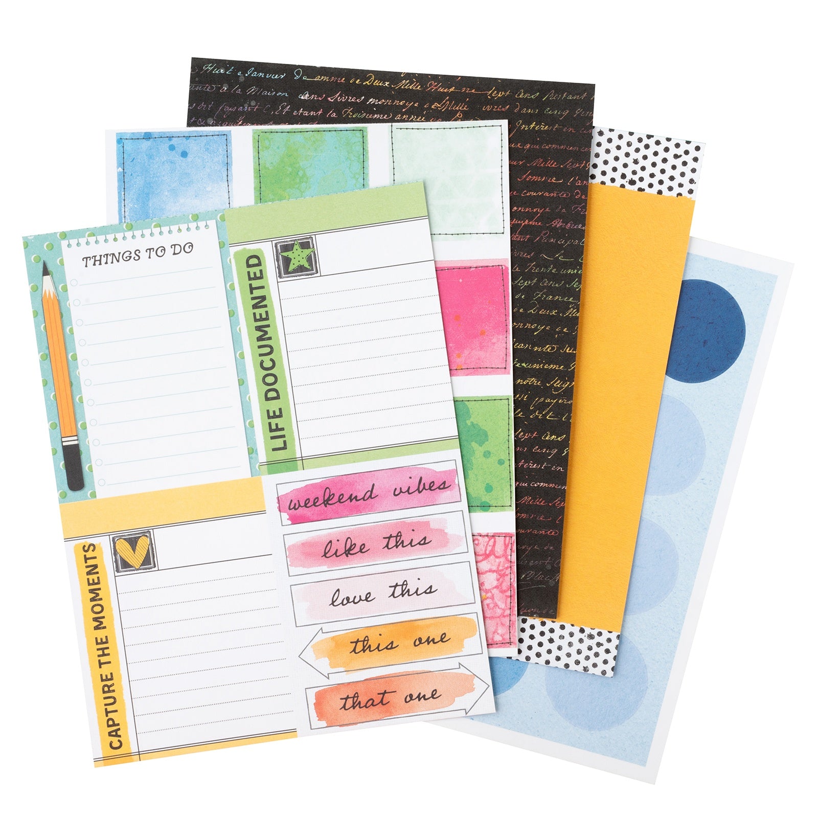 Bold And Bright Paper Pad 6"X8"-36 Sheets