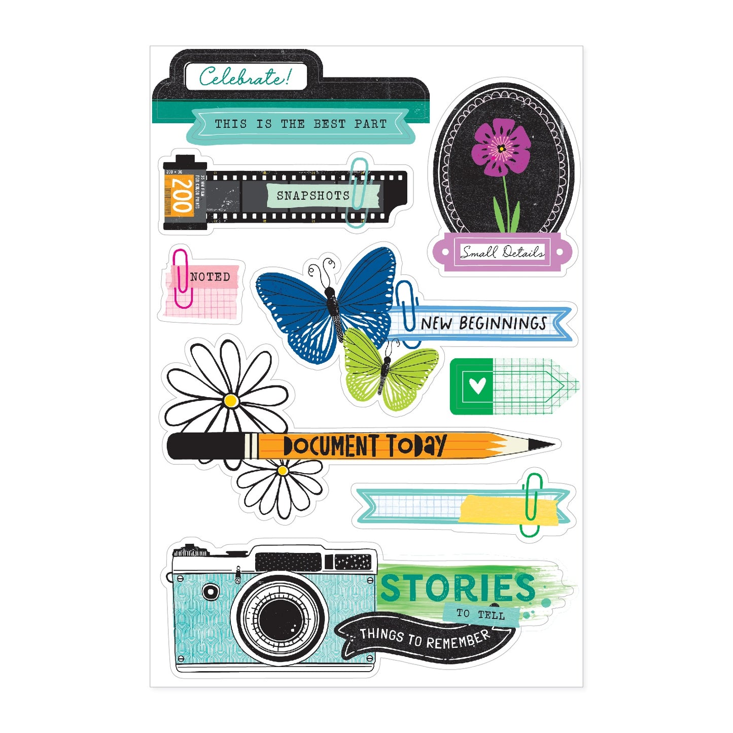 Vicki Boutin Bold And Bright Sticker Book