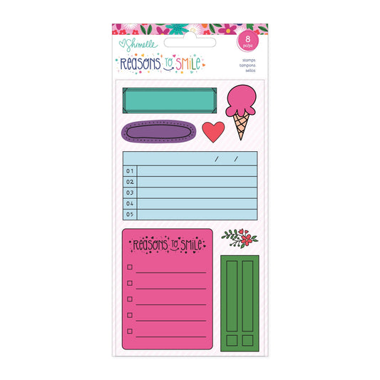 Shimelle Reasons To Smile Acrylic Stamp Set