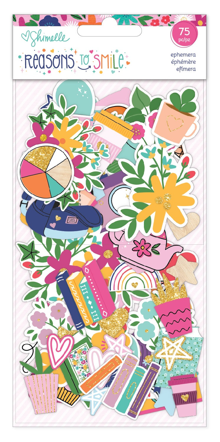 Shimelle Reasons To Smile Ephemera-Icons