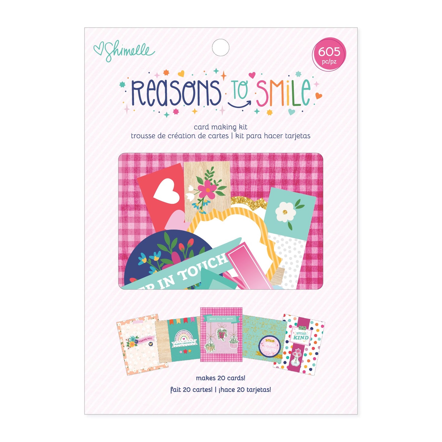 Shimelle Reasons To Smile Card Making Kit