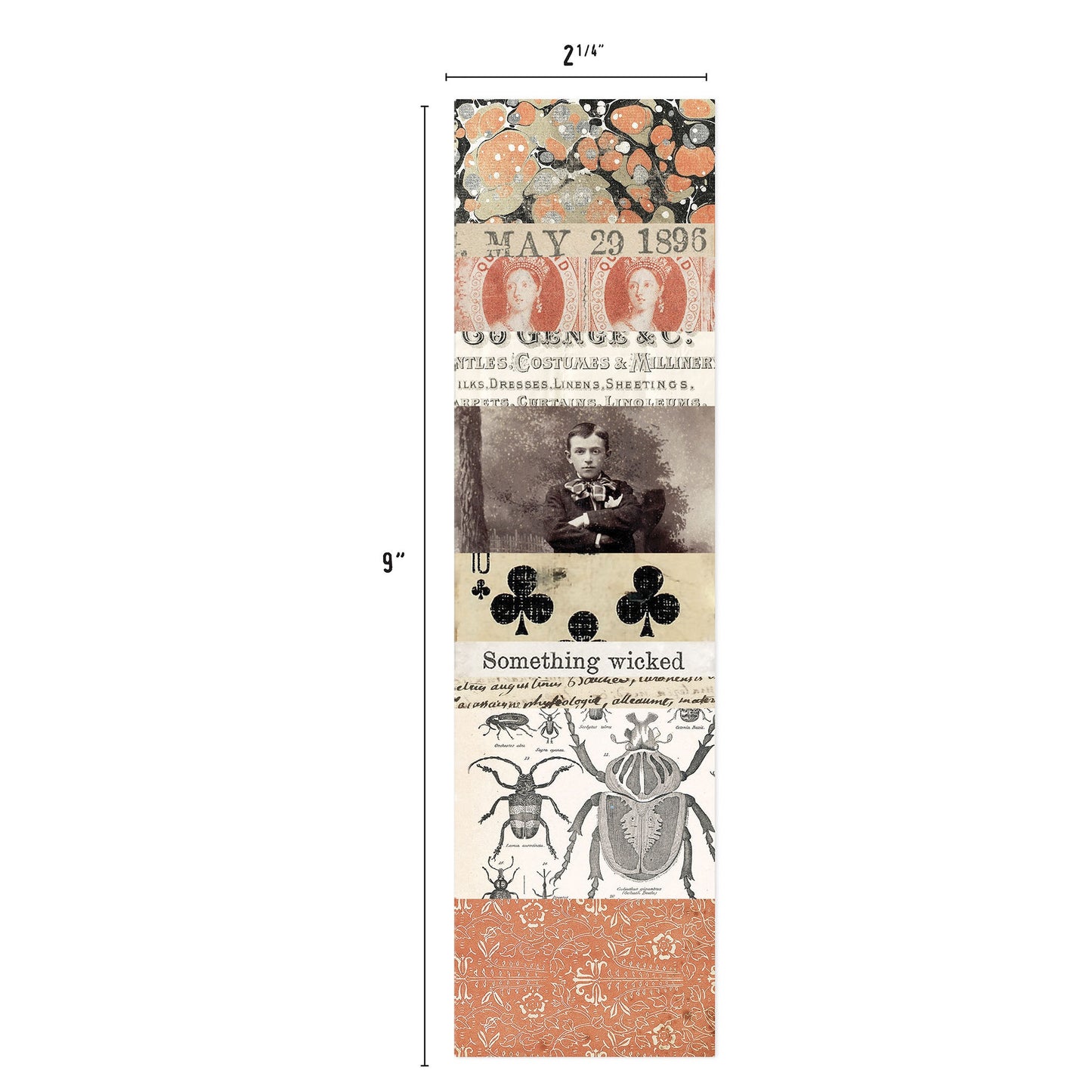 Tim Holtz Idea-ology-Collage Strips Large - Halloween 2024