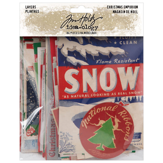 Tim Holtz Idea-ology Christmas 2024 Layers Christmas Emporium