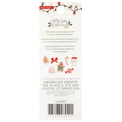 Crate Paper Holly Jolly Holiday Mini Stickers