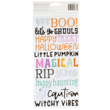 Paige Evans Tricks & Treats Thickers-Phrases