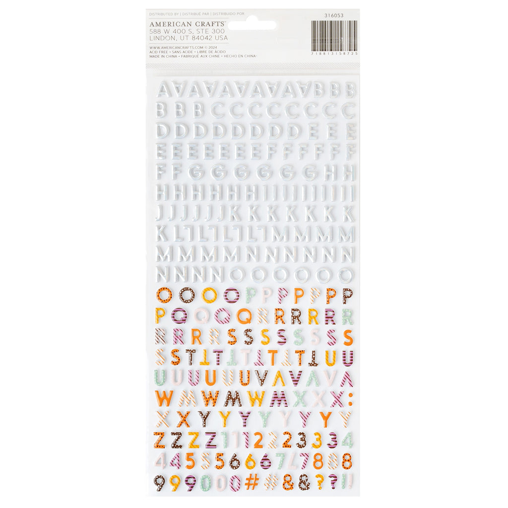 Tricks & Treats Thickers-Alphabet