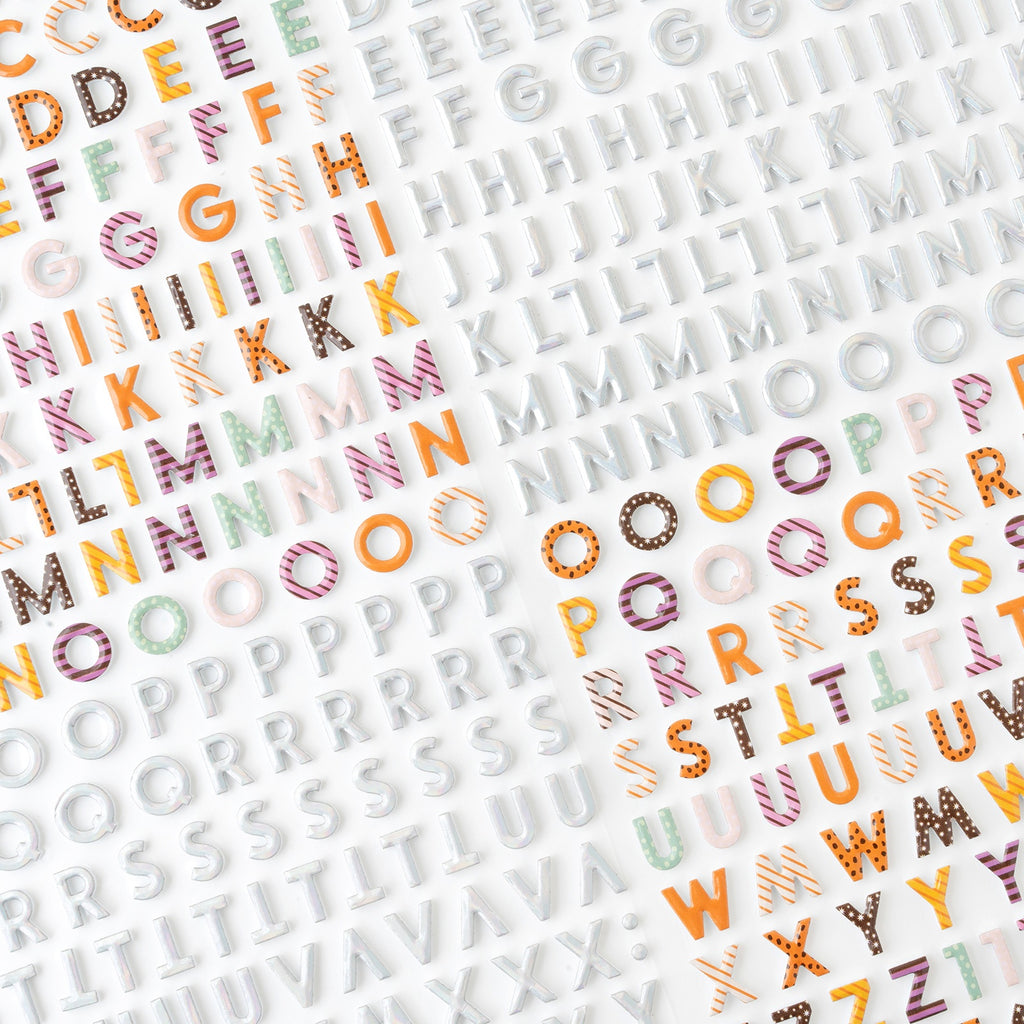 Tricks & Treats Thickers-Alphabet