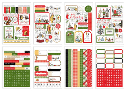 Echo Park Winnie the Pooh Christmas Sticker Book