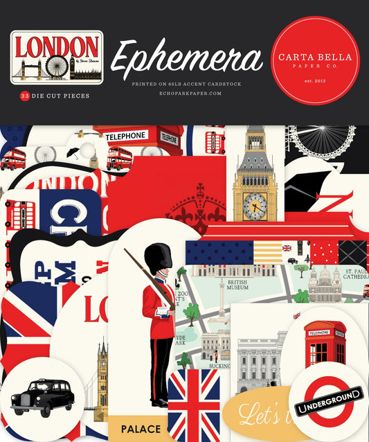 Carta Bella London Ephemera-Icons