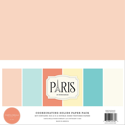 Carta Bella Paris Solids Collection Kit