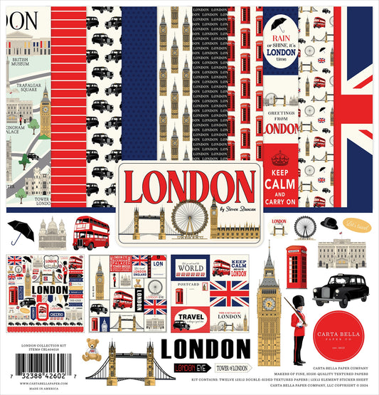 Carta Bella London Collection Kit