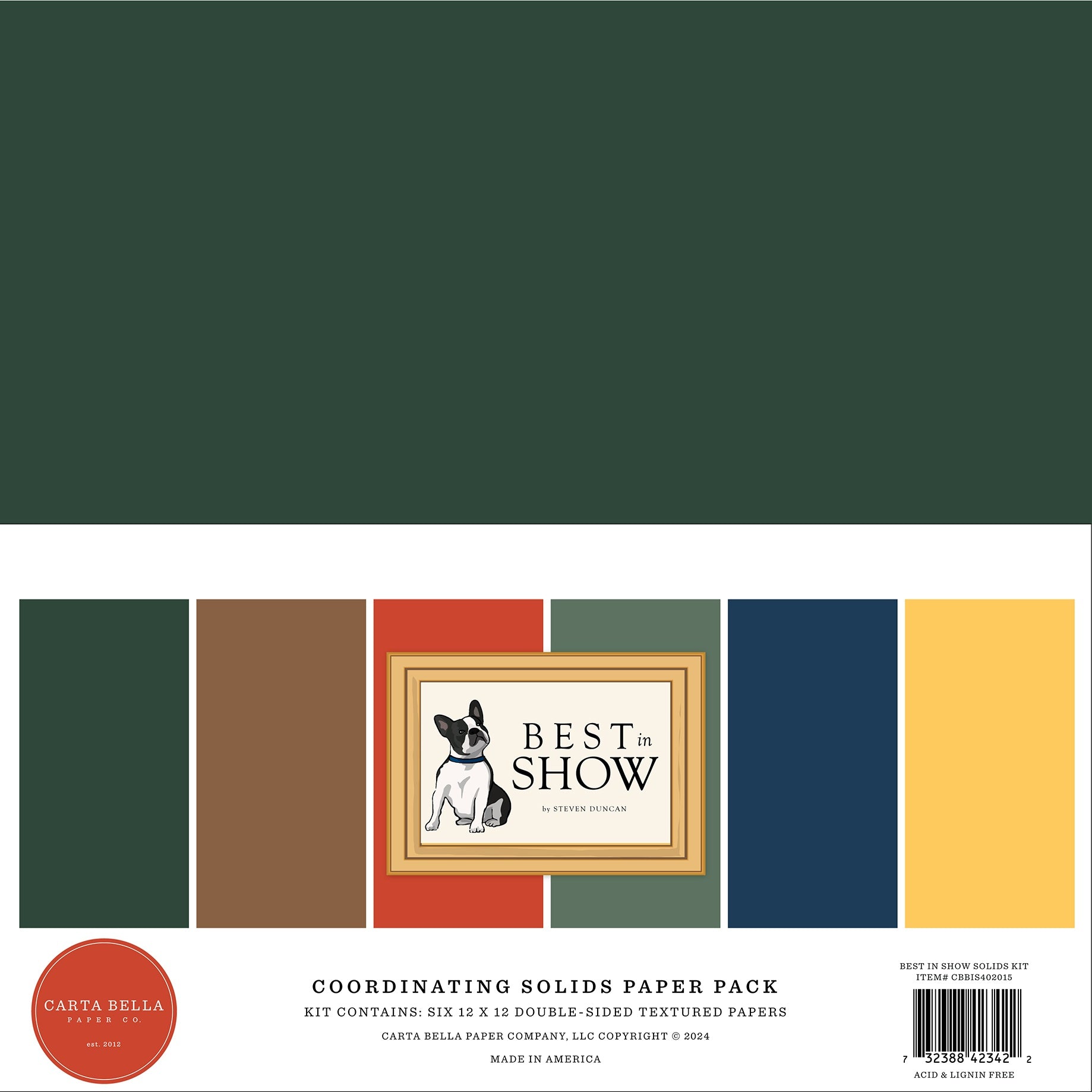 Carta Bella Best In Show Solids Collection Kit