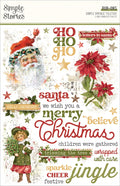 Simple Vintage Yuletide Rub-Ons