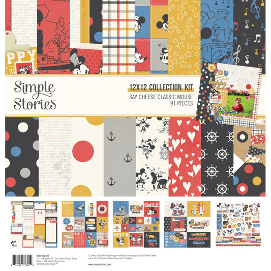 Simple Stories Say Cheese Classic Mouse Collection Kit