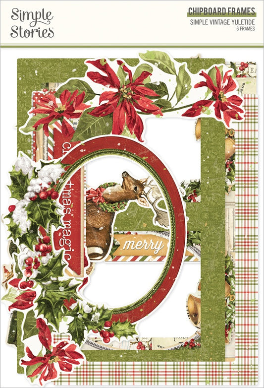 Simple Stories Simple Vintage Yuletide Chipboard-Frames