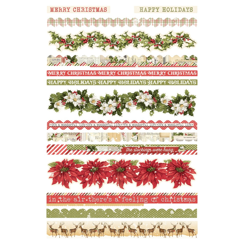 Simple Vintage Yuletide Sticker Book