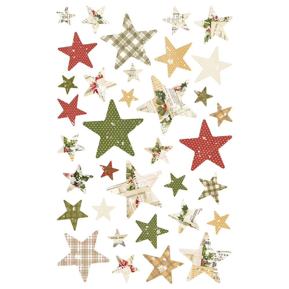 Simple Vintage Yuletide Sticker Book