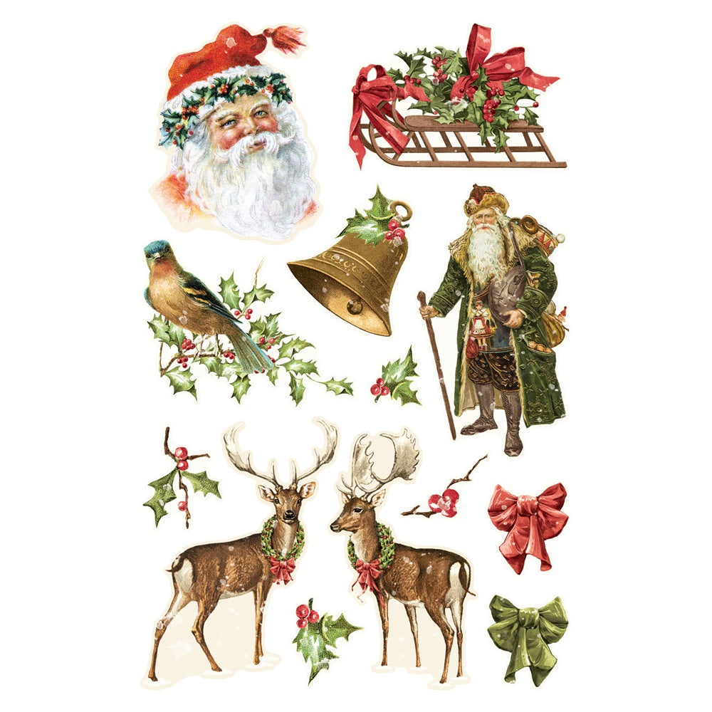 Simple Stories Simple Vintage Yuletide Sticker Book