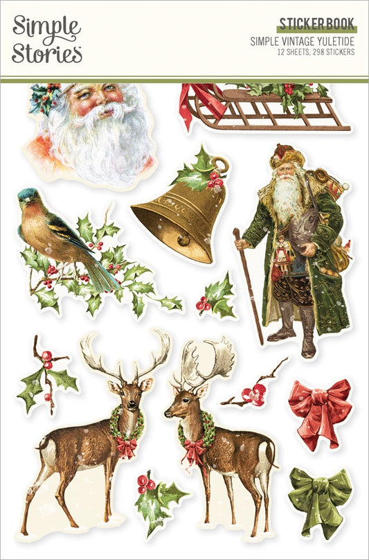 Simple Stories Simple Vintage Yuletide Sticker Book