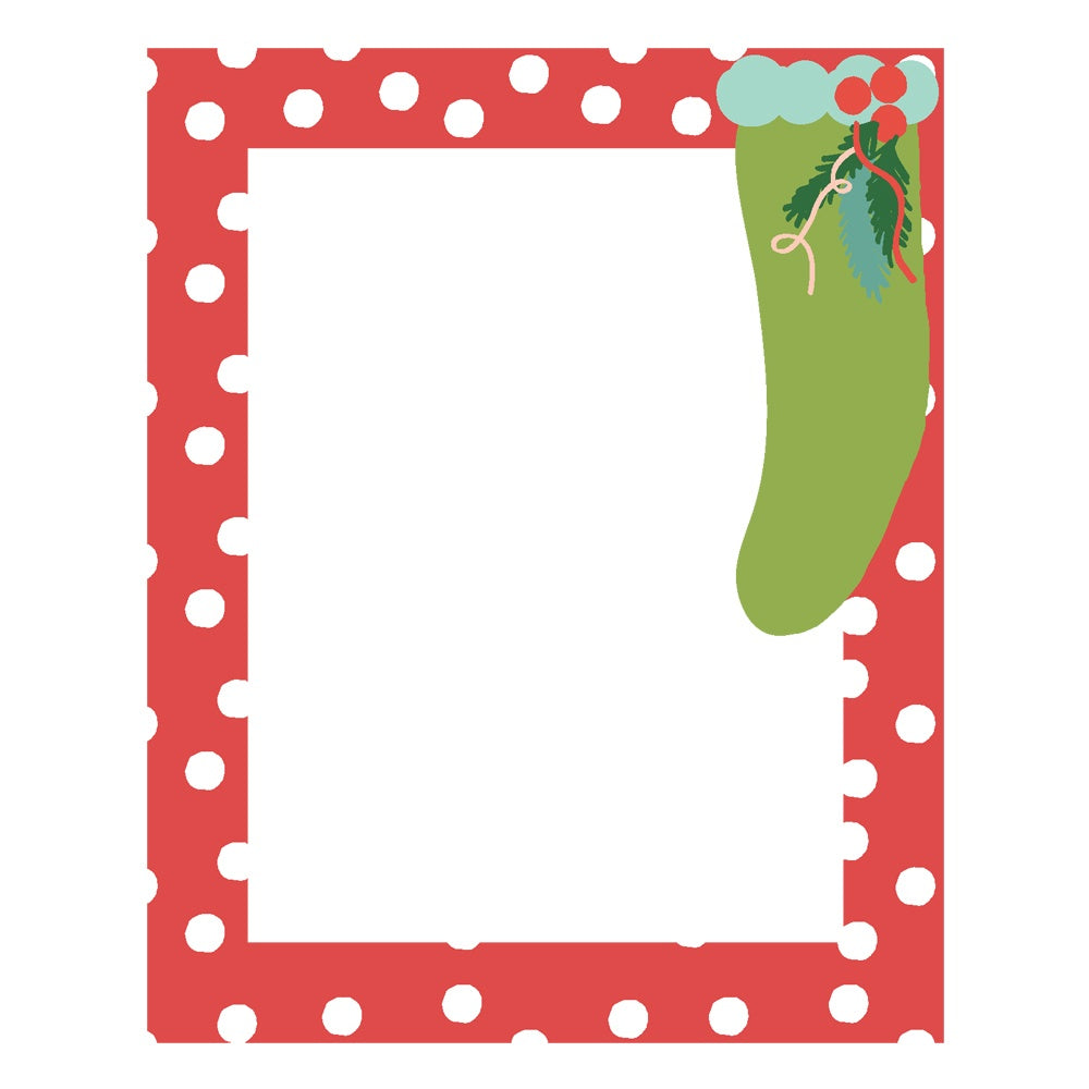 Simple Stories Santa's Village Chipboard Frames