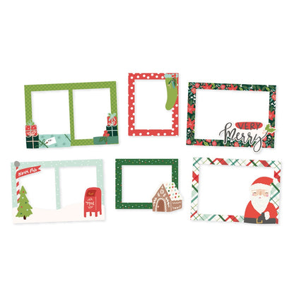 Simple Stories Santa's Village Chipboard Frames