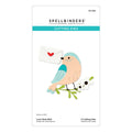 Spellbinders Etched Die From The Out And About Collection-Love Note Bird