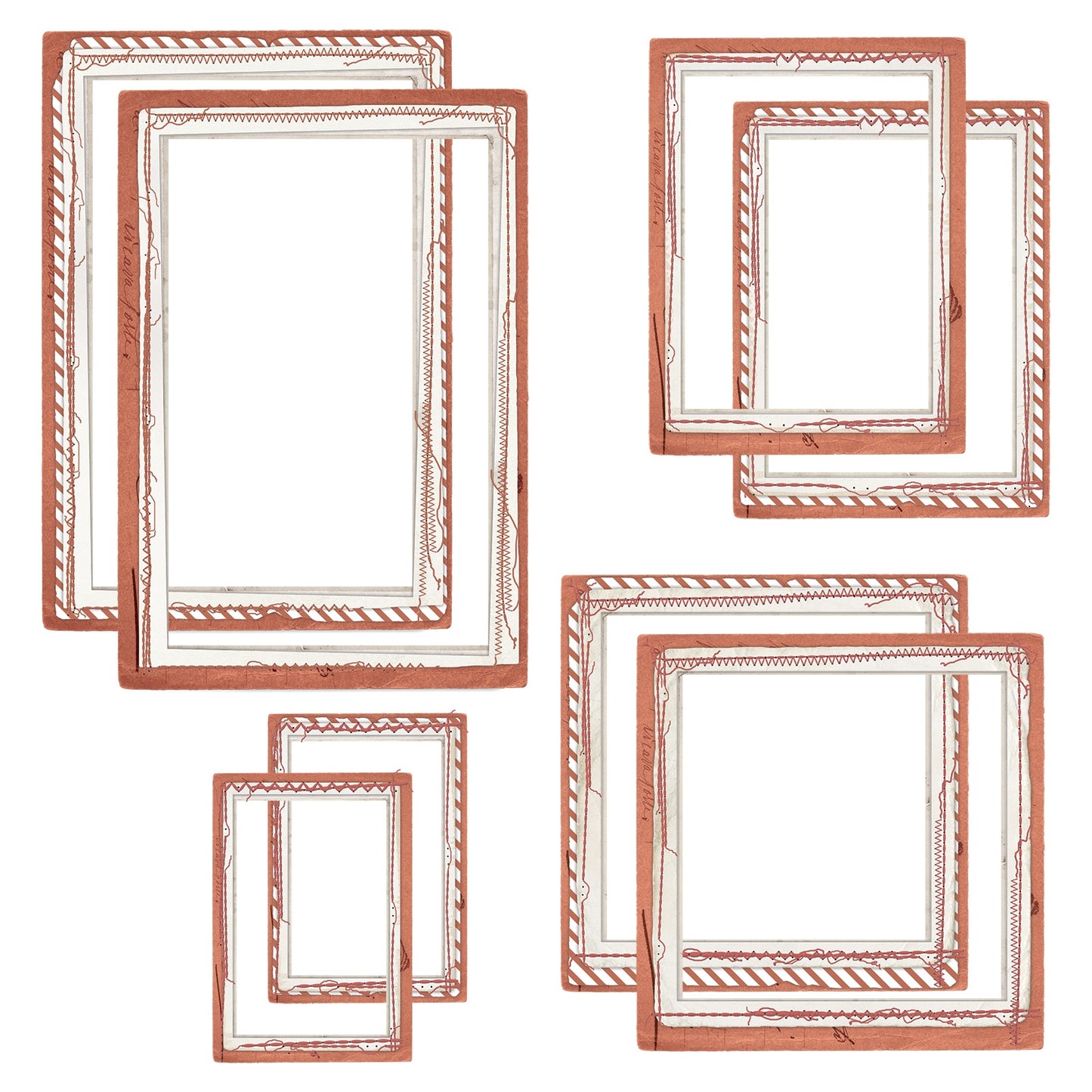 49 And Market  Color Swatch: Terracotta Frame Set