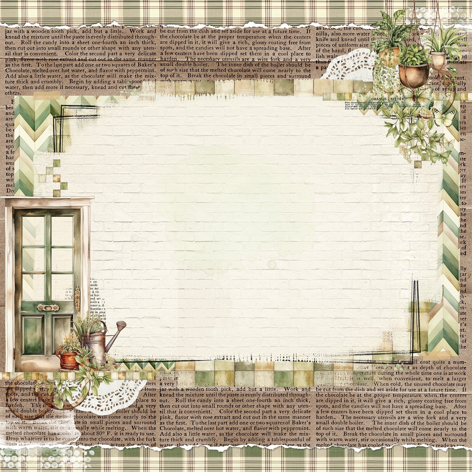 49 And Market Cottagecore Collection Pack 12"X12"