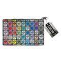 Distress Zipper Bag-Medium, 6"X10"