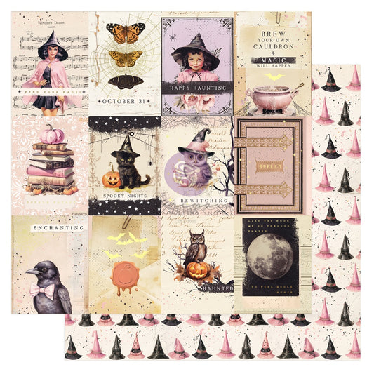 Prima Magic Spell by Frank Garcia Double-Sided Cardstock 12X12 -Enchantments