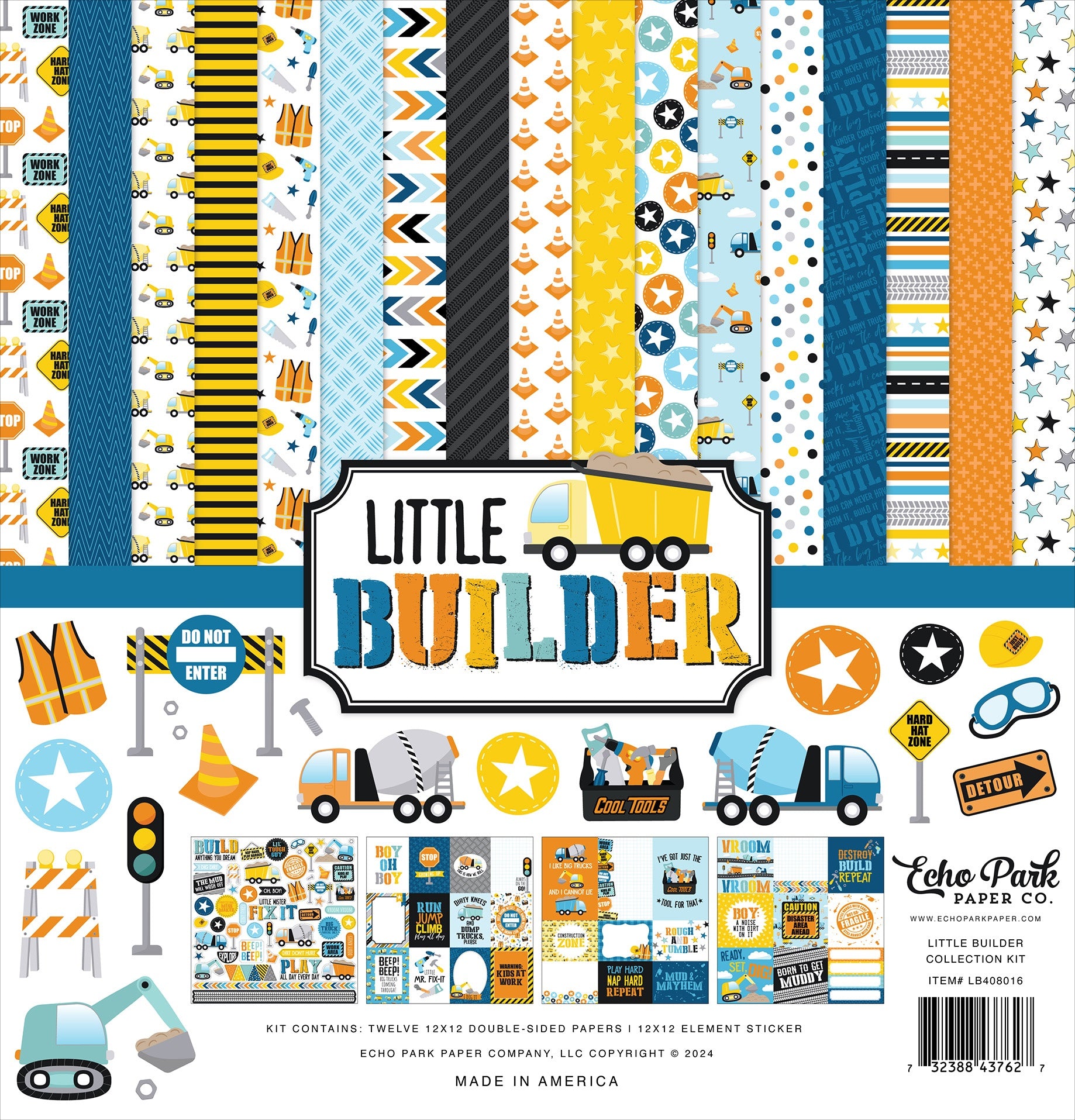 Echo Park Little Builder Collection Kit