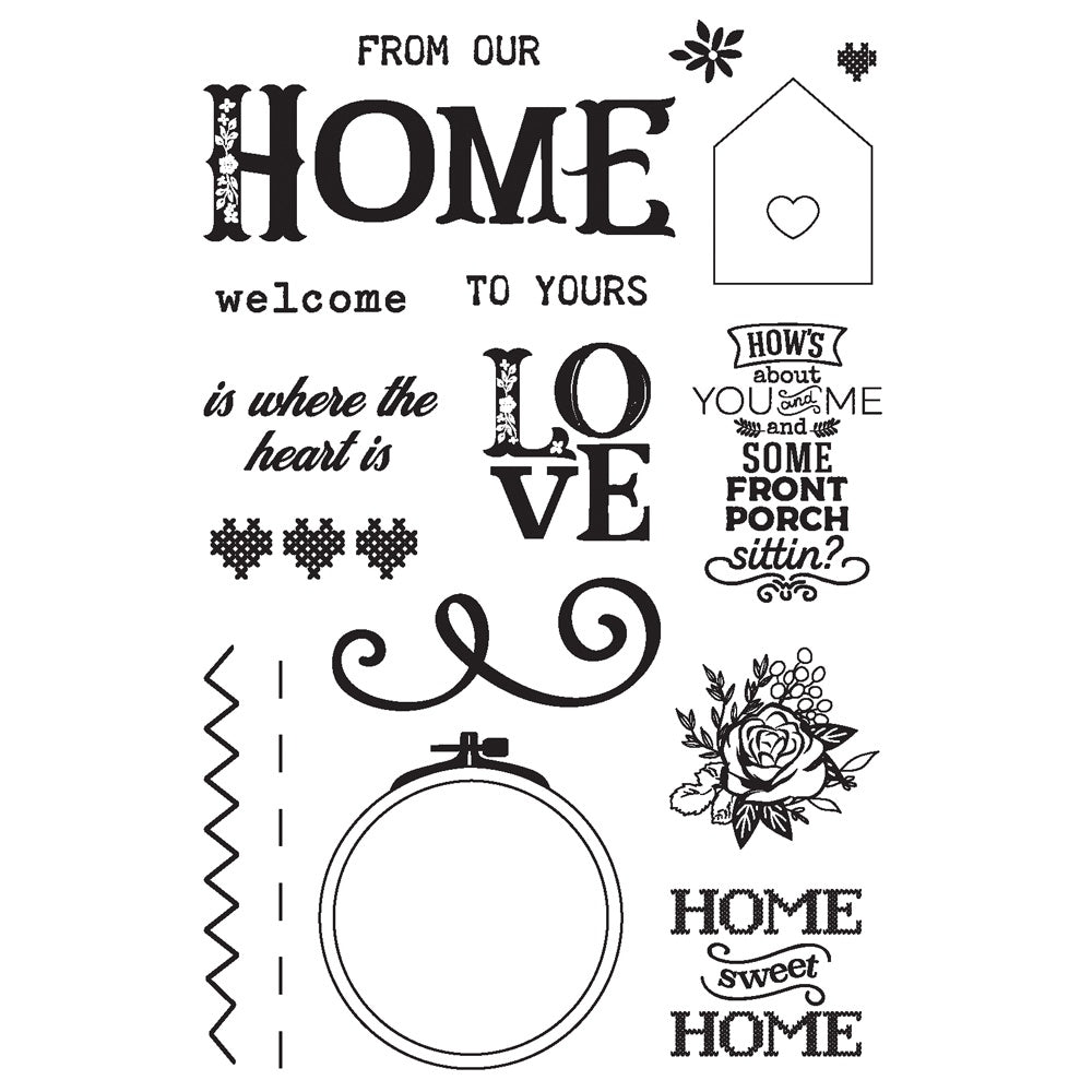 Simple Stories Front Porch Stamps