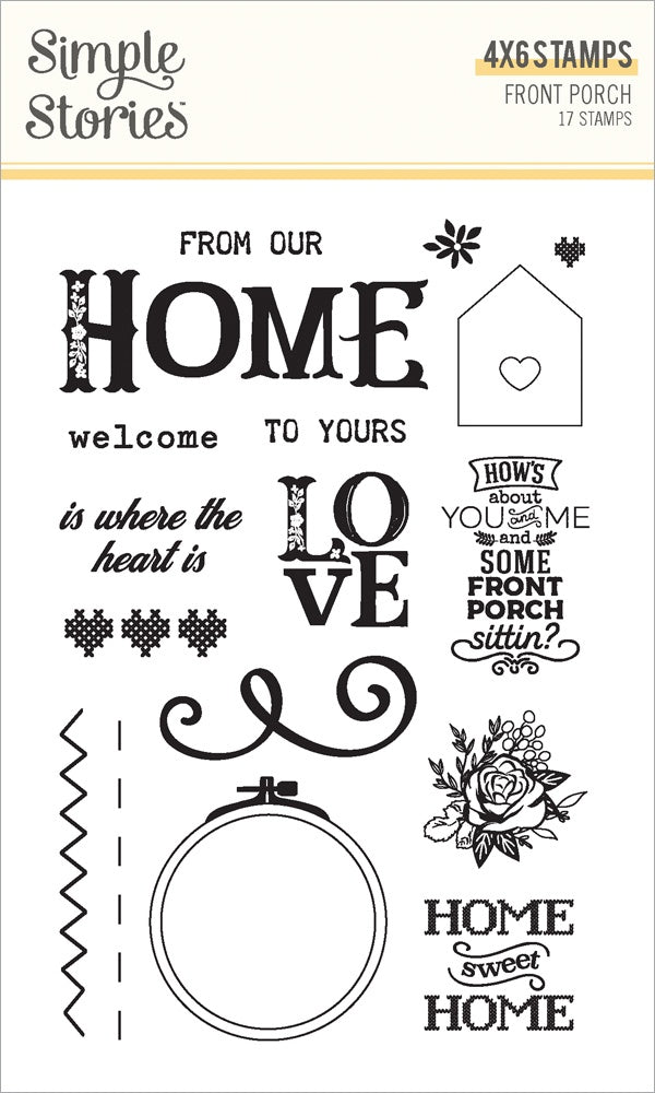 Simple Stories Front Porch Stamps