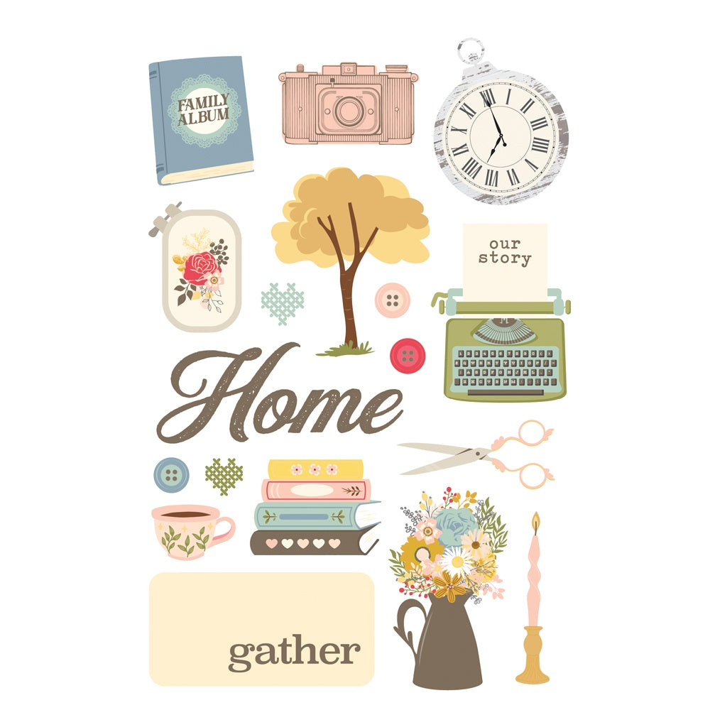 Simple Stories Front Porch Sticker Book