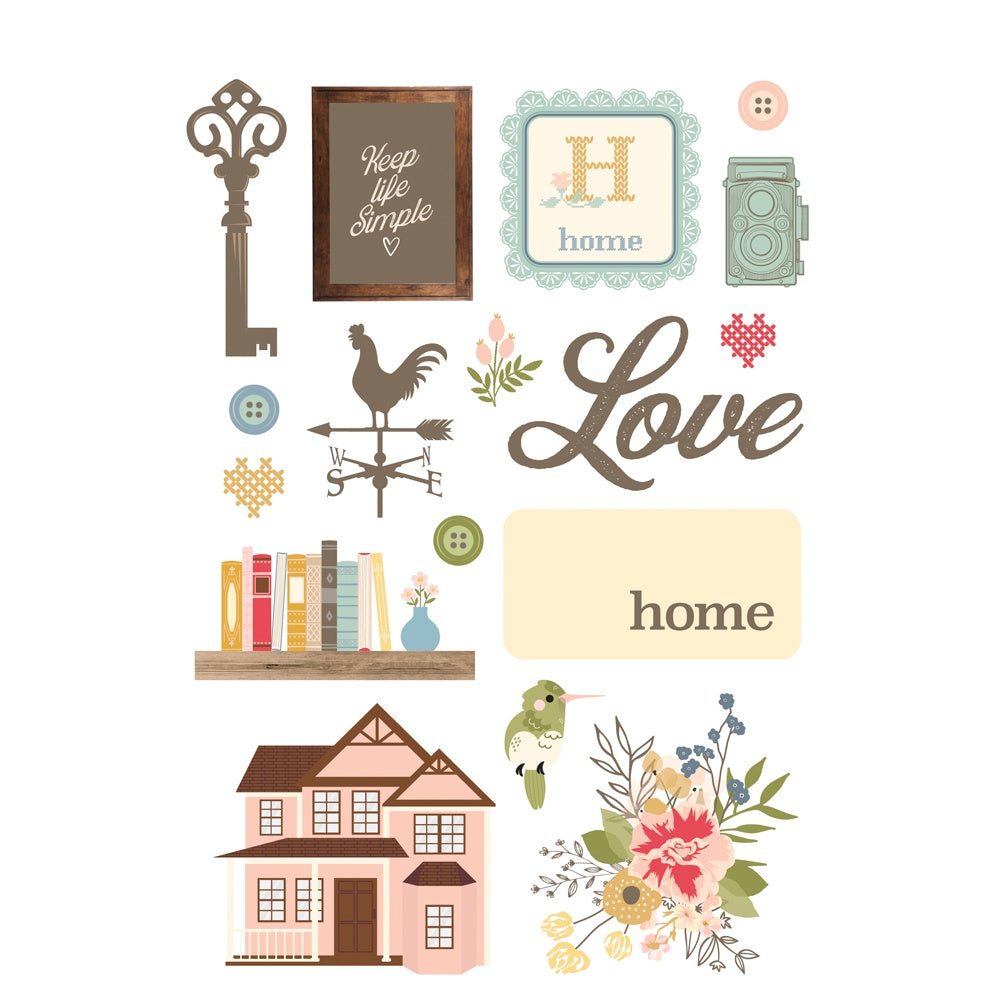 Simple Stories Front Porch Sticker Book