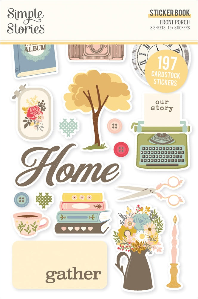 Simple Stories Front Porch Sticker Book