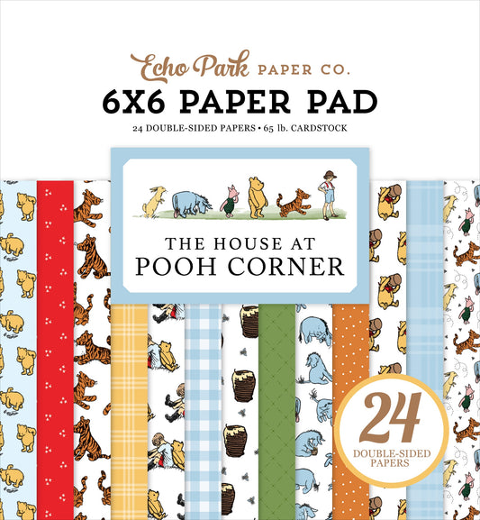 Echo Park The House At Pooh Corner Double-Sided Paper Pad 6"X6"