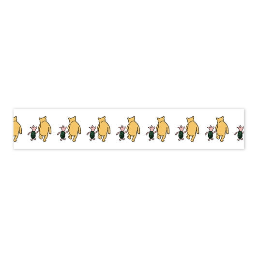 Echo Park The House At Pooh Corner Washi Tape 30'-Pooh And Piglet