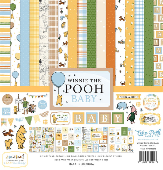 Echo Park Winnie The Pooh Baby Collection Kit