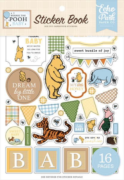 Echo Park Winnie The Pooh Baby Sticker Book