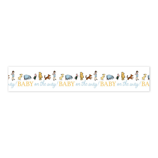 Echo Park Winnie The Pooh Baby Washi Tape 30'-Baby On the Way