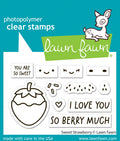 Lawn Fawn Clear Stamps 3"X2" -Sweet Strawberry