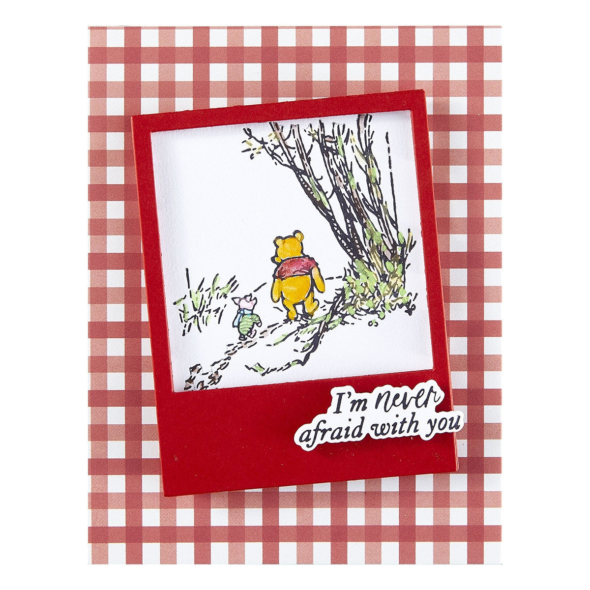 Spellbinders Etched Dies Say Cheese Classic Pooh Collection -Memory Frames