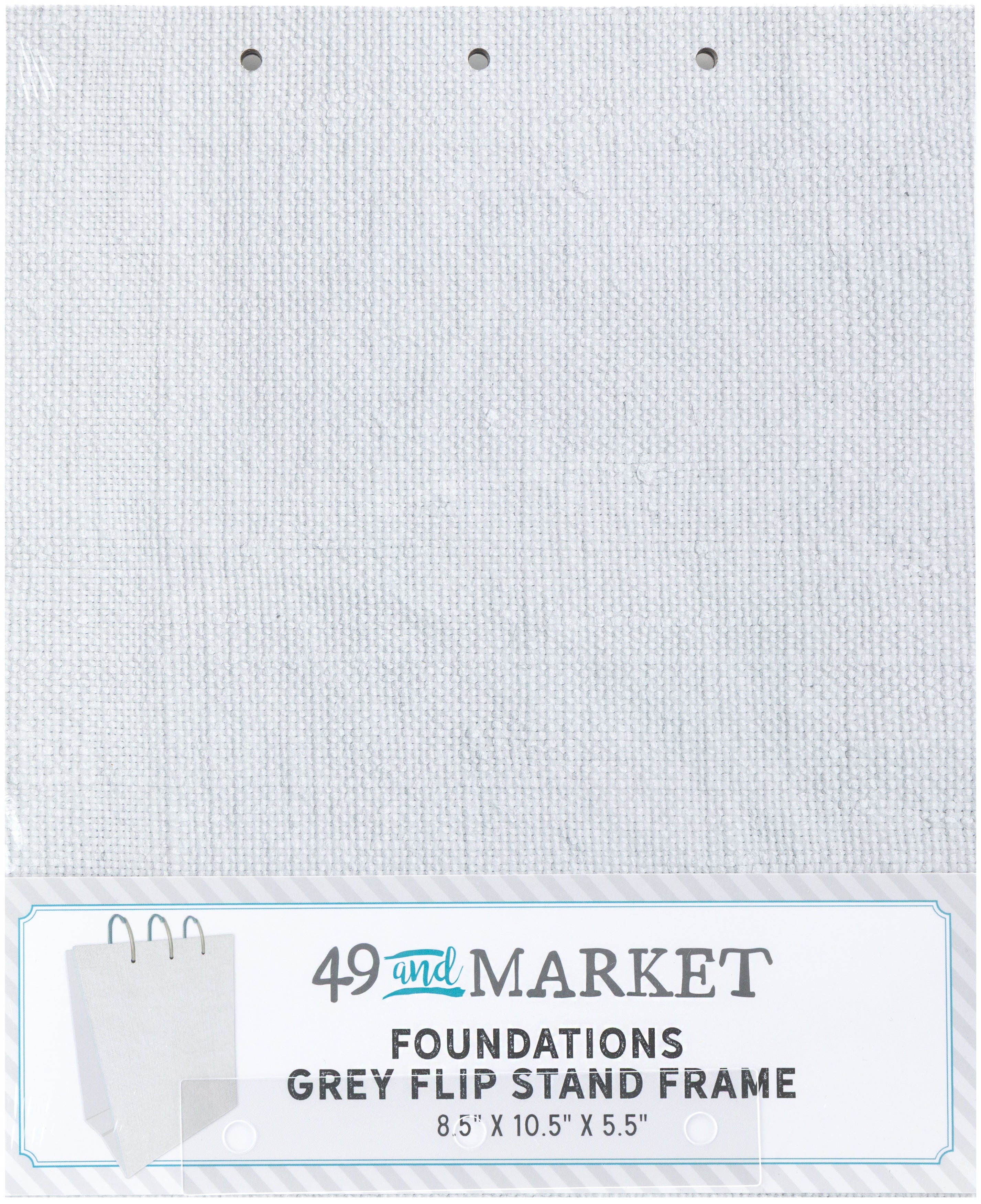 49 and Market Foundations Flip Stand Frame-Grey