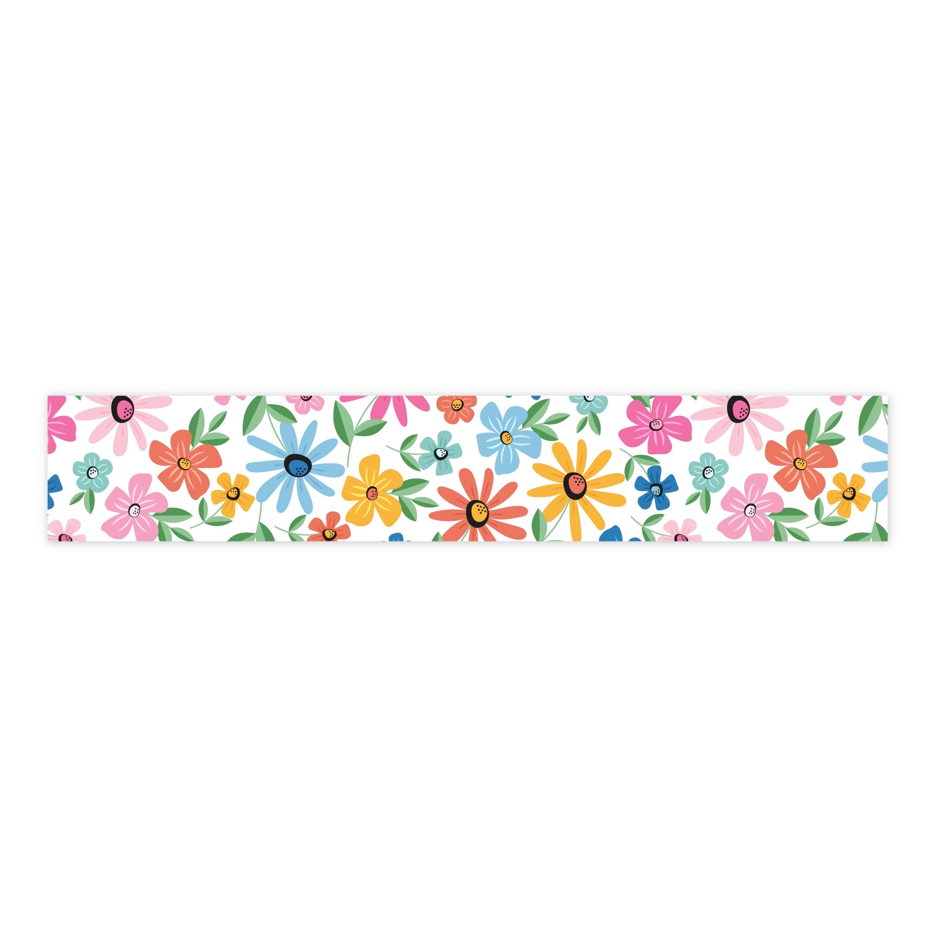 Plan On It Washi Tape-Full Color Floral