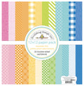 Summer Fun Petite Prints Cardstock 12"X12"