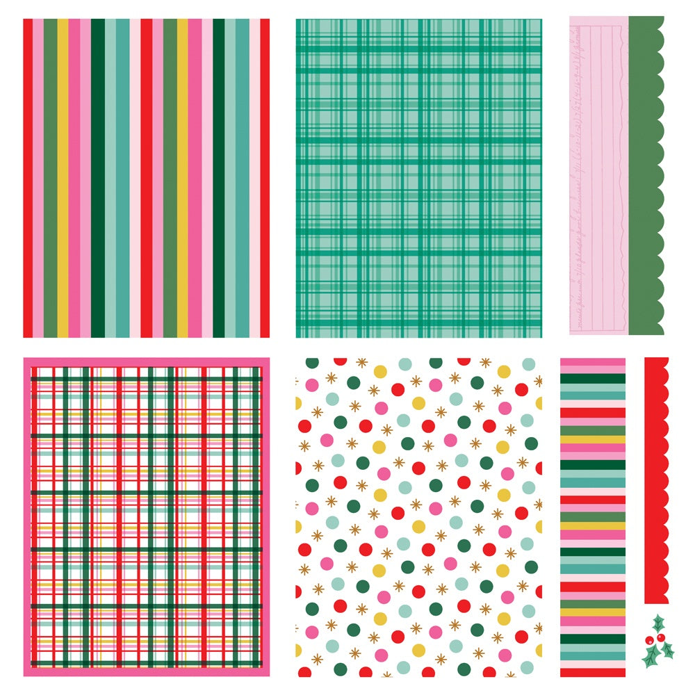 Simple Stories Hard Candy Christmas -Simple Cards Card Kit