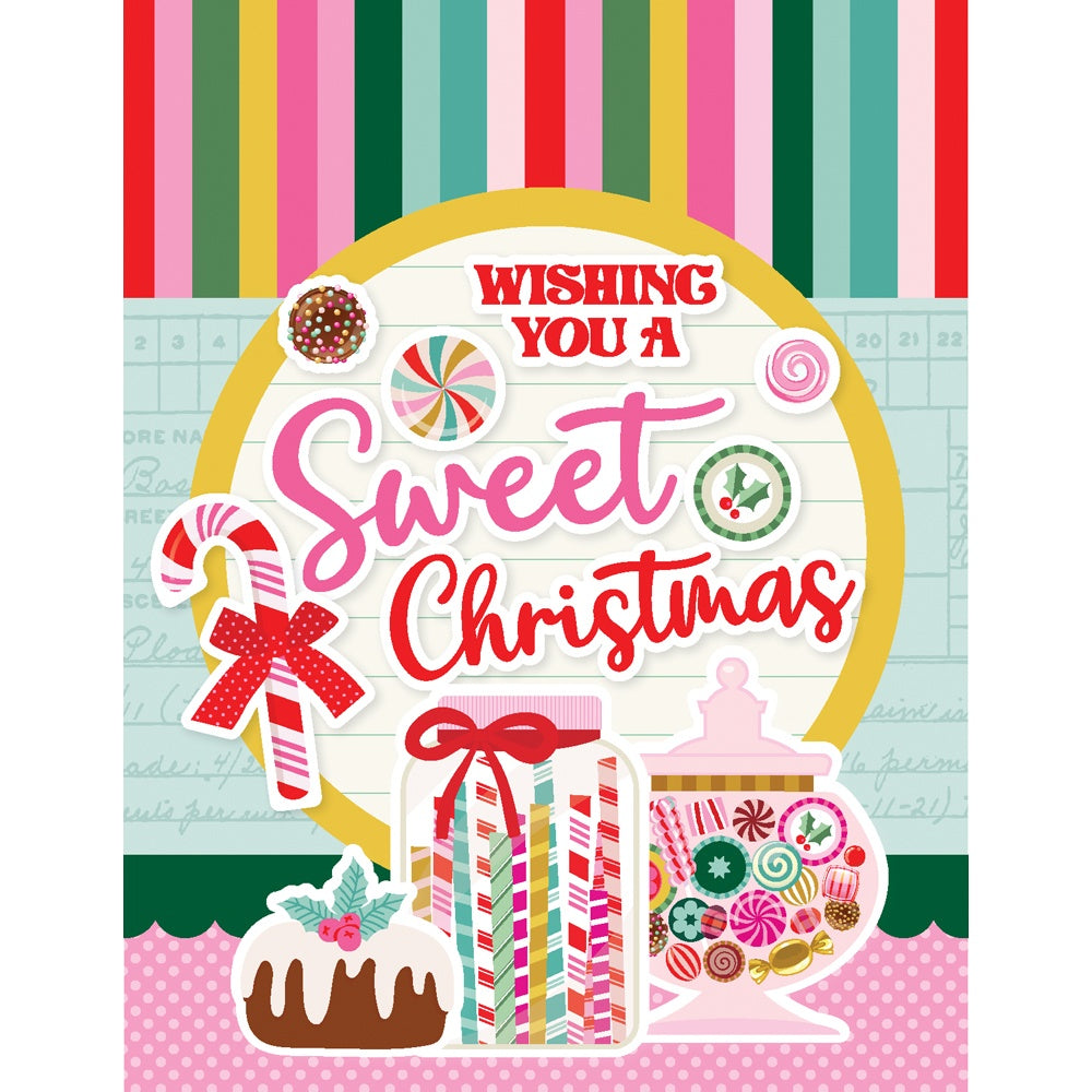Simple Stories Hard Candy Christmas -Simple Cards Card Kit