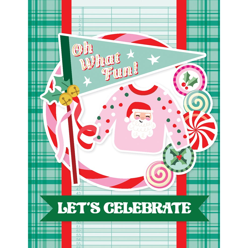 Simple Stories Hard Candy Christmas -Simple Cards Card Kit