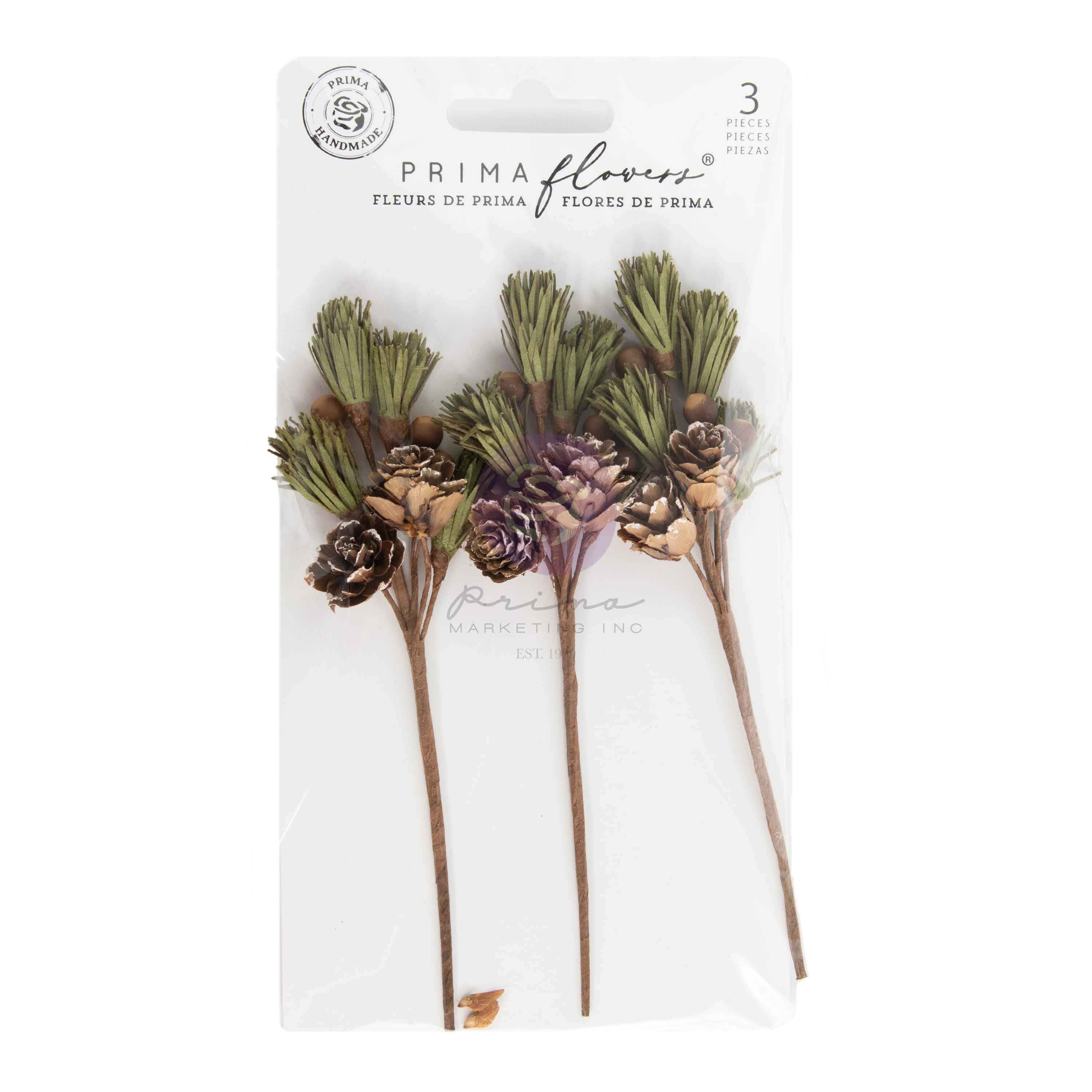 Twinkle & Treats Paper Flowers -Evergreen Sprigs